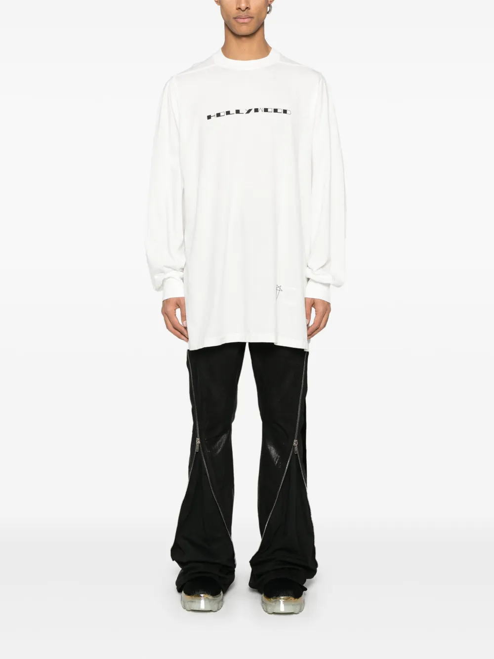 Rick Owens DRKSHDW Bolan Banana broek - Zwart