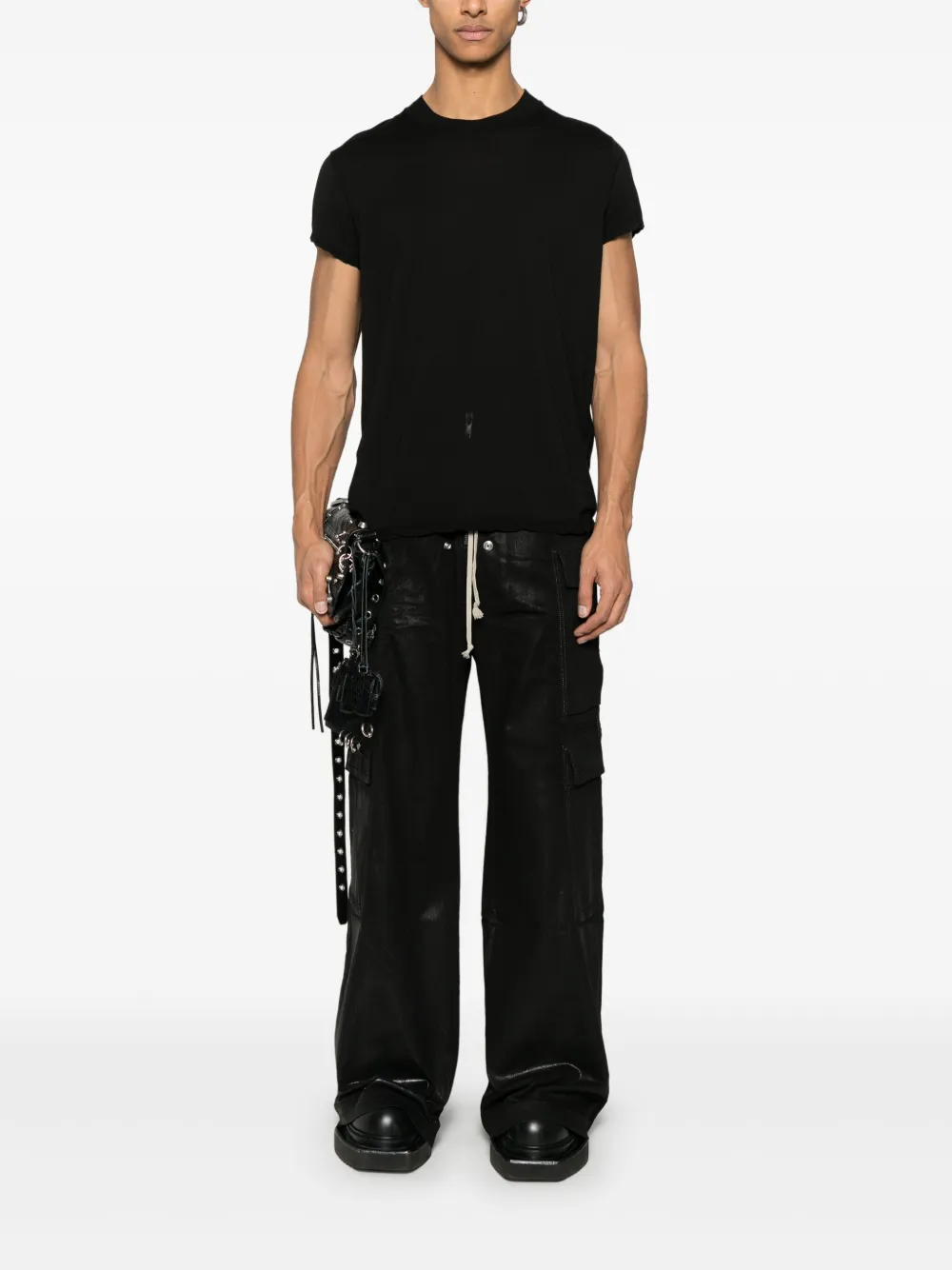 Rick Owens DRKSHDW Double Cargo Jumbo Belas broek - Zwart