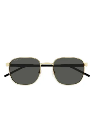 Gucci Eyewear GG1962S ダブルブリッジ サングラス | ゴールドトーン