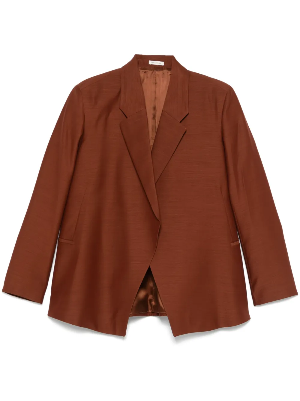 Bite Studios Open-front Blazer In ブラウン