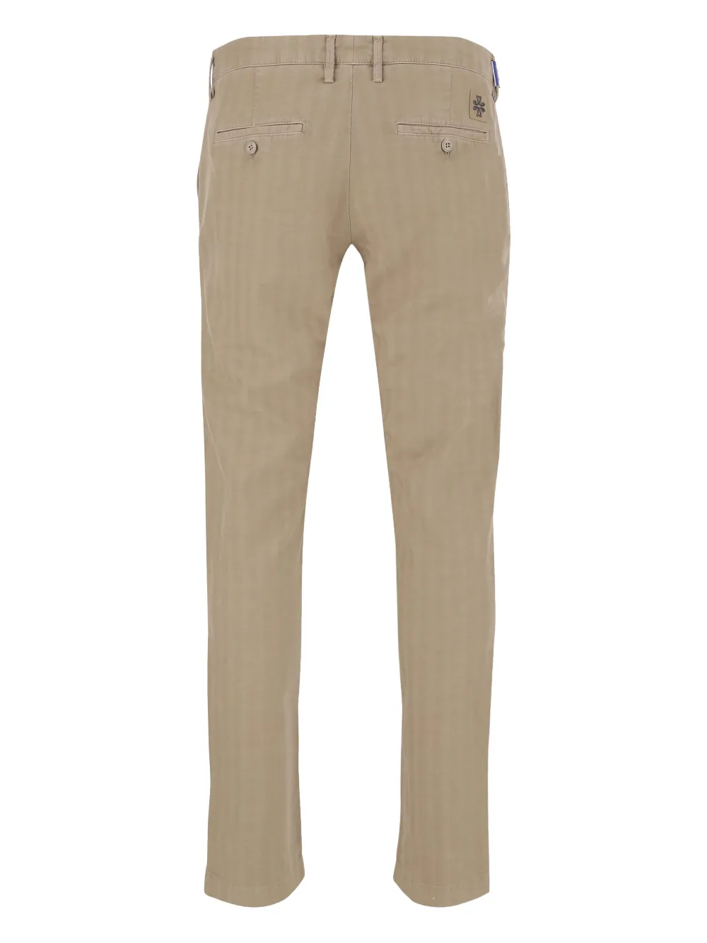 Jacob Cohën striped straight trousers - Beige