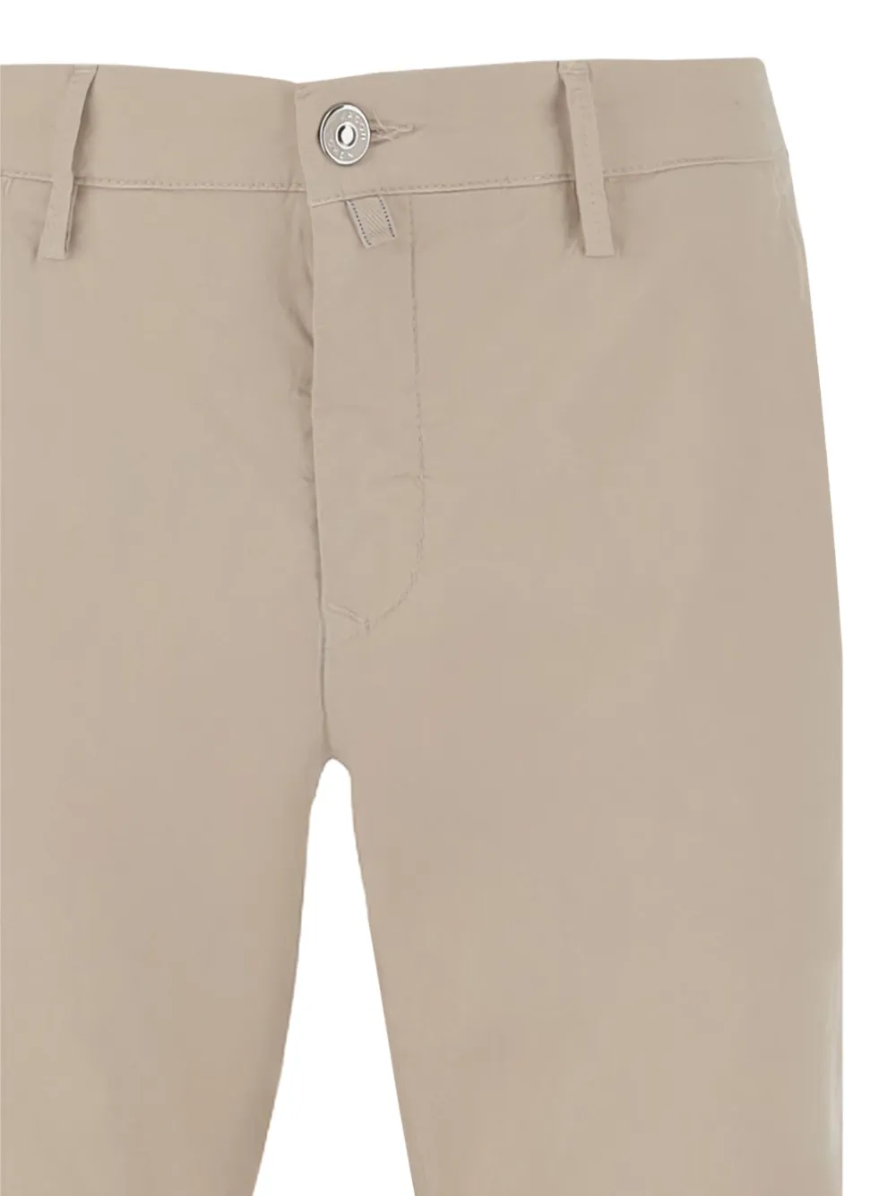 Jacob Cohën Straight broek met applicatie Beige