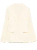 Peserico linen blazer - Yellow