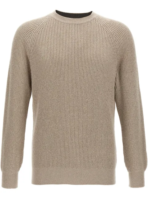 Brunello Cucinelli ribbed-knit cotton sweater