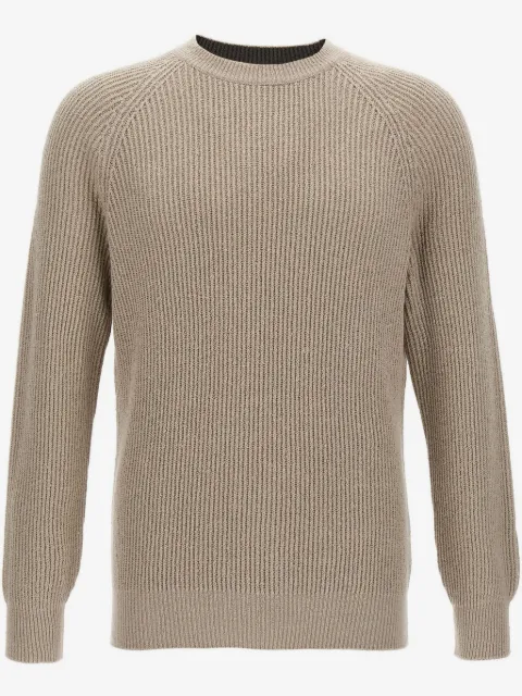 Brunello Cucinelli ribbed-knit cotton sweater