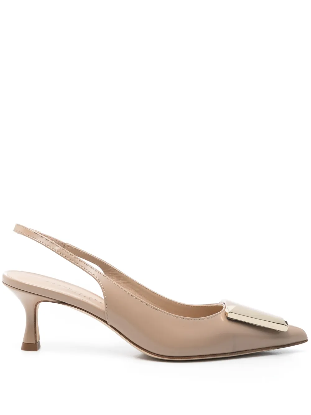 Roberto Festa 50mm leren pumps Beige