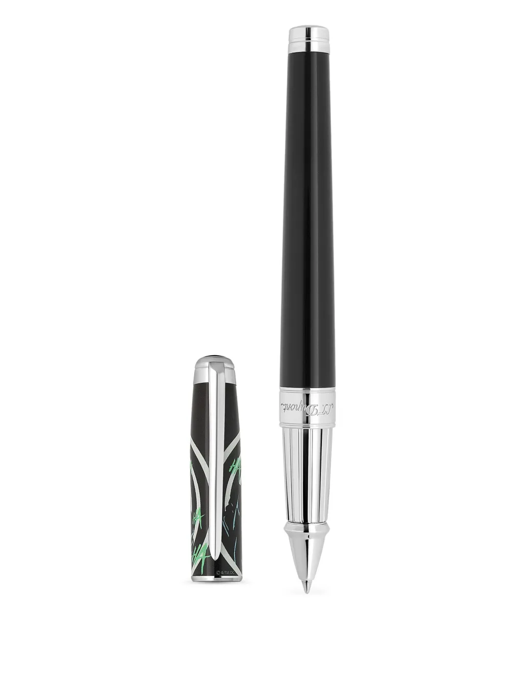 St Dupont Joker Rollerball Pen In Black