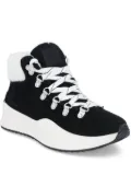 SOREL lace-up shearling-lined ankle boots - Black