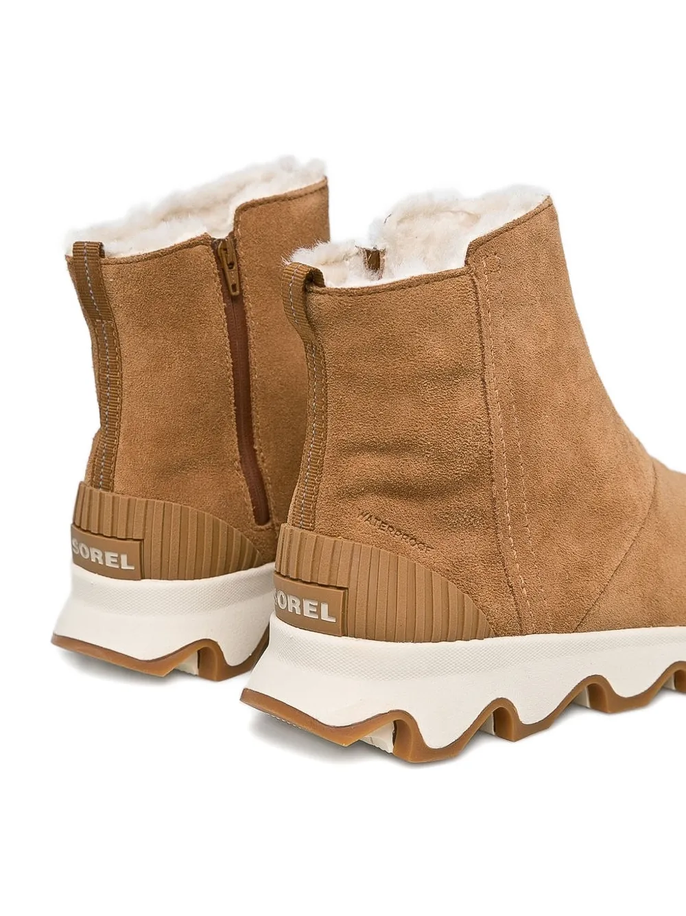 SOREL Kinetic™ suede sneaker boots Brown