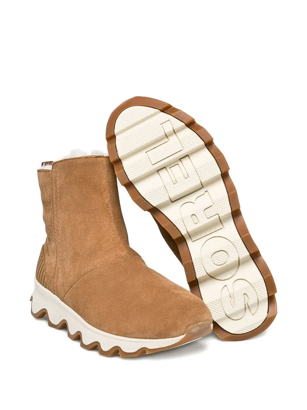 SOREL Kinetic™ suede sneaker boots Brown