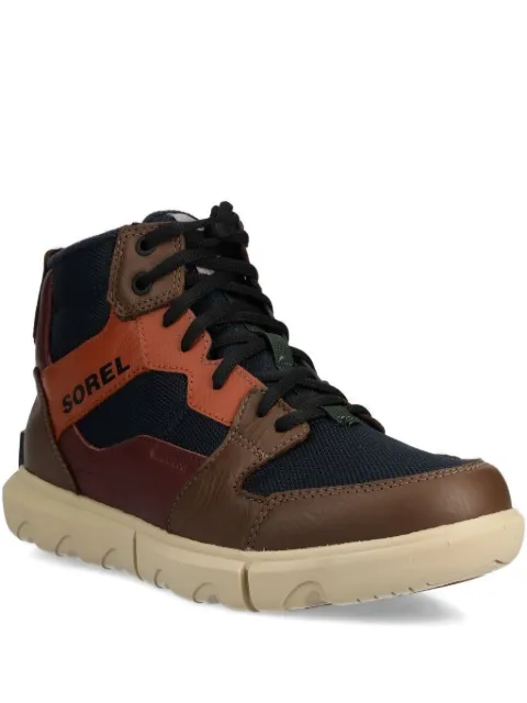 SOREL leather panelled high-top sneakers