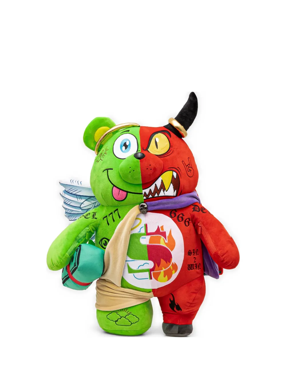 Sprayground Make Moneybear backpack | Red | Image 1