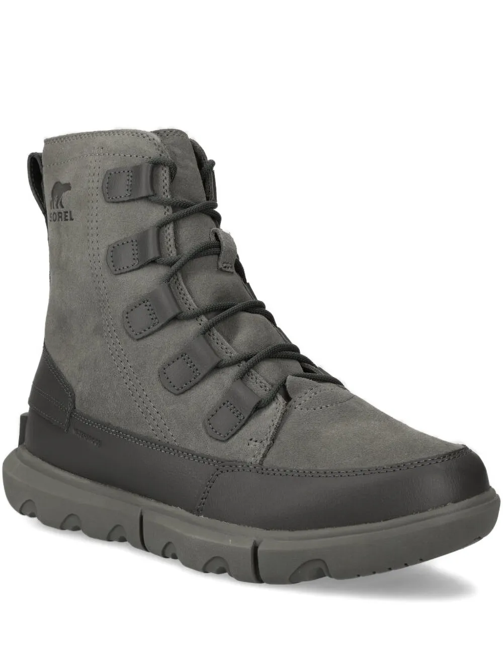 SOREL logo-print suede boots | Grey | Image 1