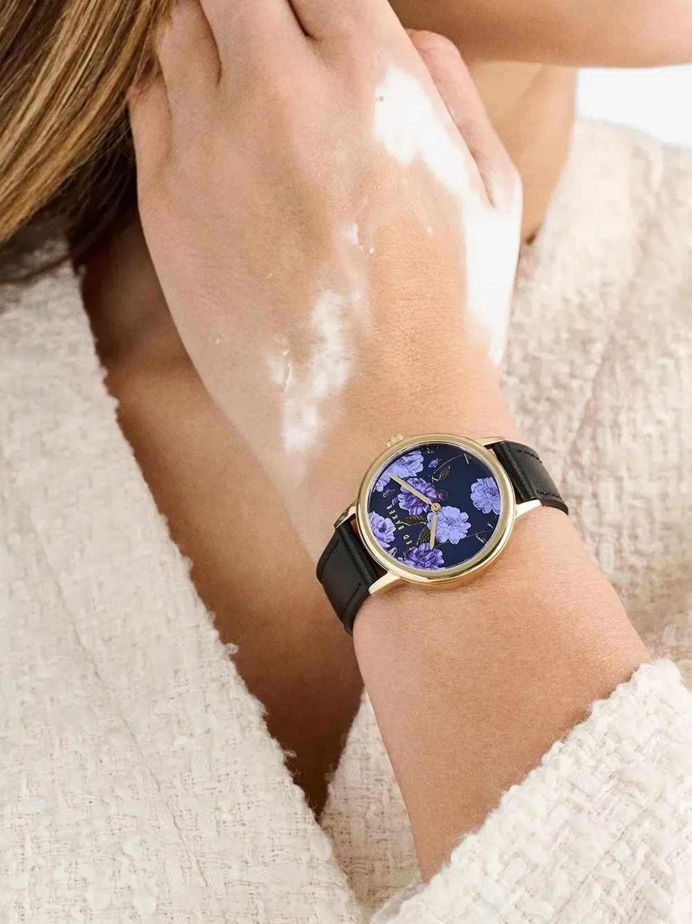 Ted Baker floral-dial 36mm - Nero