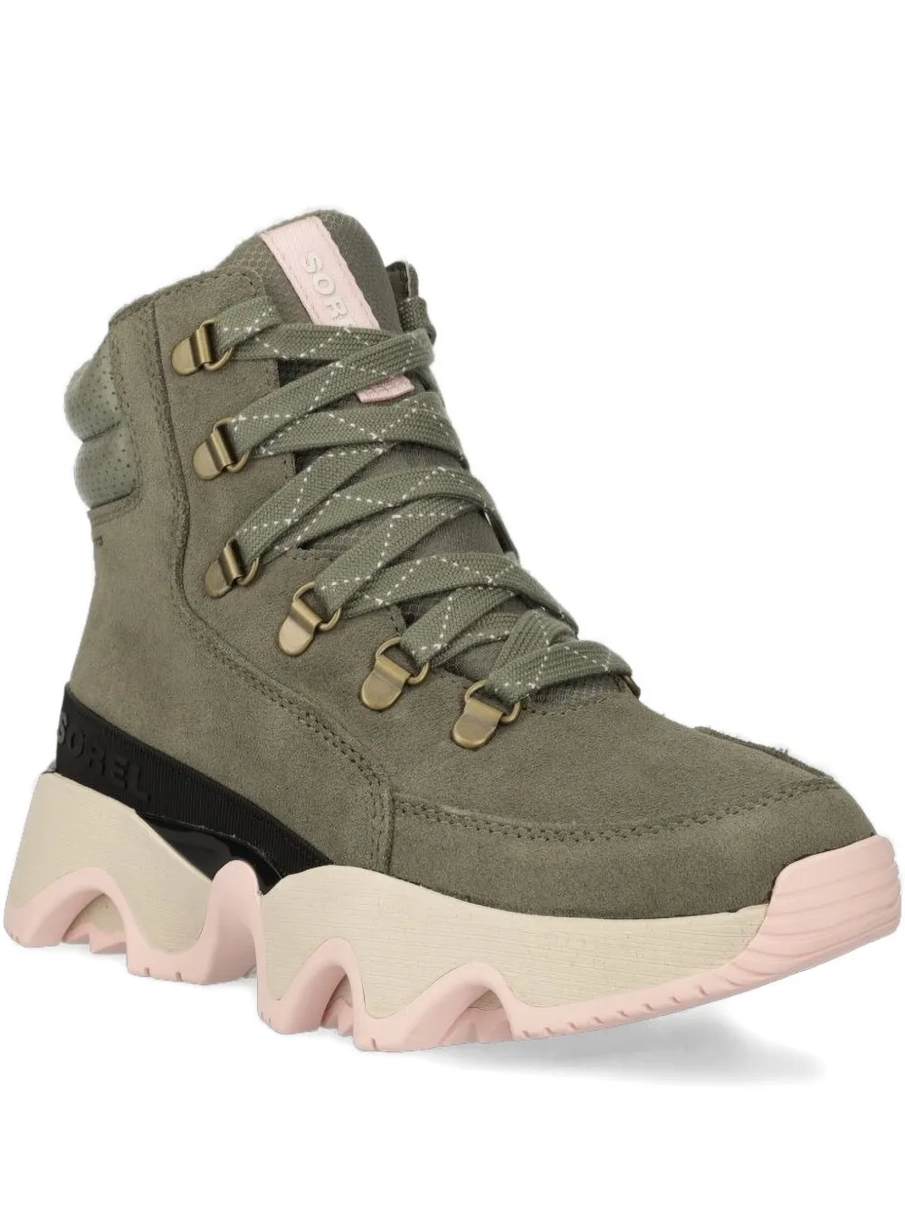 SOREL lace-up high-top boots | Green | Image 1