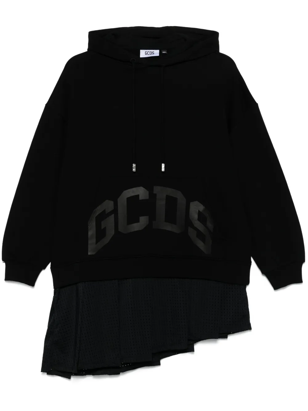 GCDS Mini-jurk met logoprint Zwart