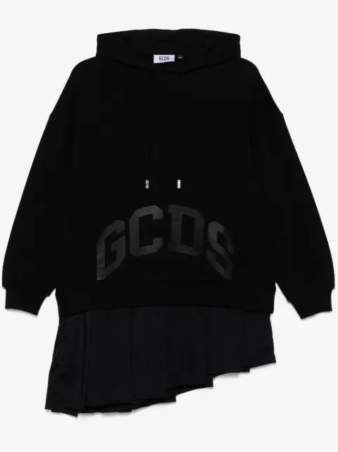 GCDS logo-print mini dress