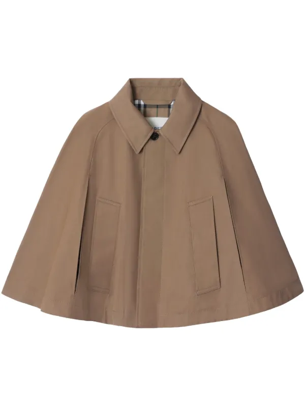 【関税&送料込】Burberry Twill Cropped Cape 28699812_57977806_600.jpg