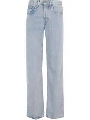 デニム・ジーパン DONDUP Women Straight Pants DP449DSE327DFM7DD GREY DONDUP Straight-Leg Jeans for Women - Shop on FARFETCH