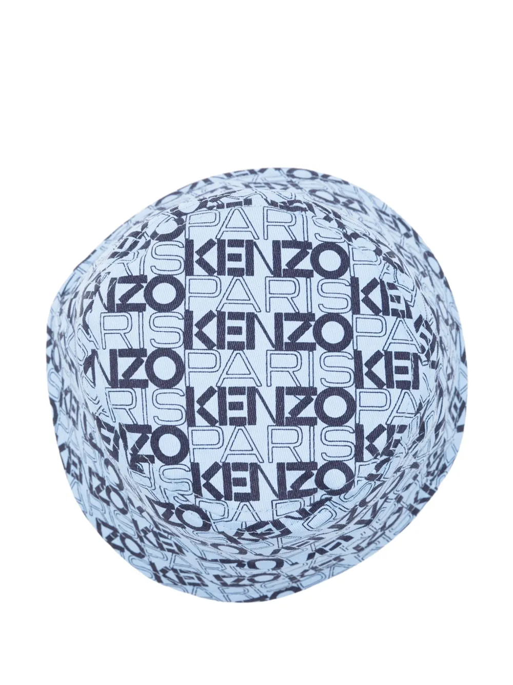 Kenzo Kids Vissershoed met logoprint - Blauw