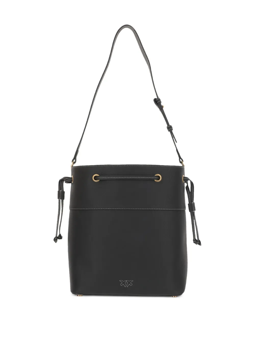 PINKO leather shoulder bag - Zwart