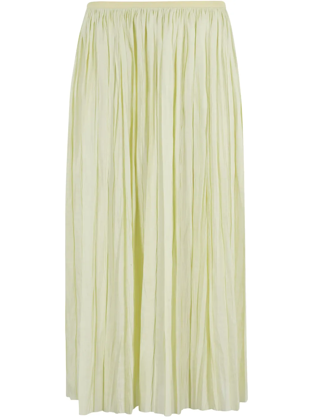 fully pleated skirt