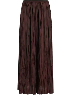 スカート ROBERTO COLLINA Women Mid Skirts B57167 B5708 Brown Jersey skirt, rust | Marina Rinaldi