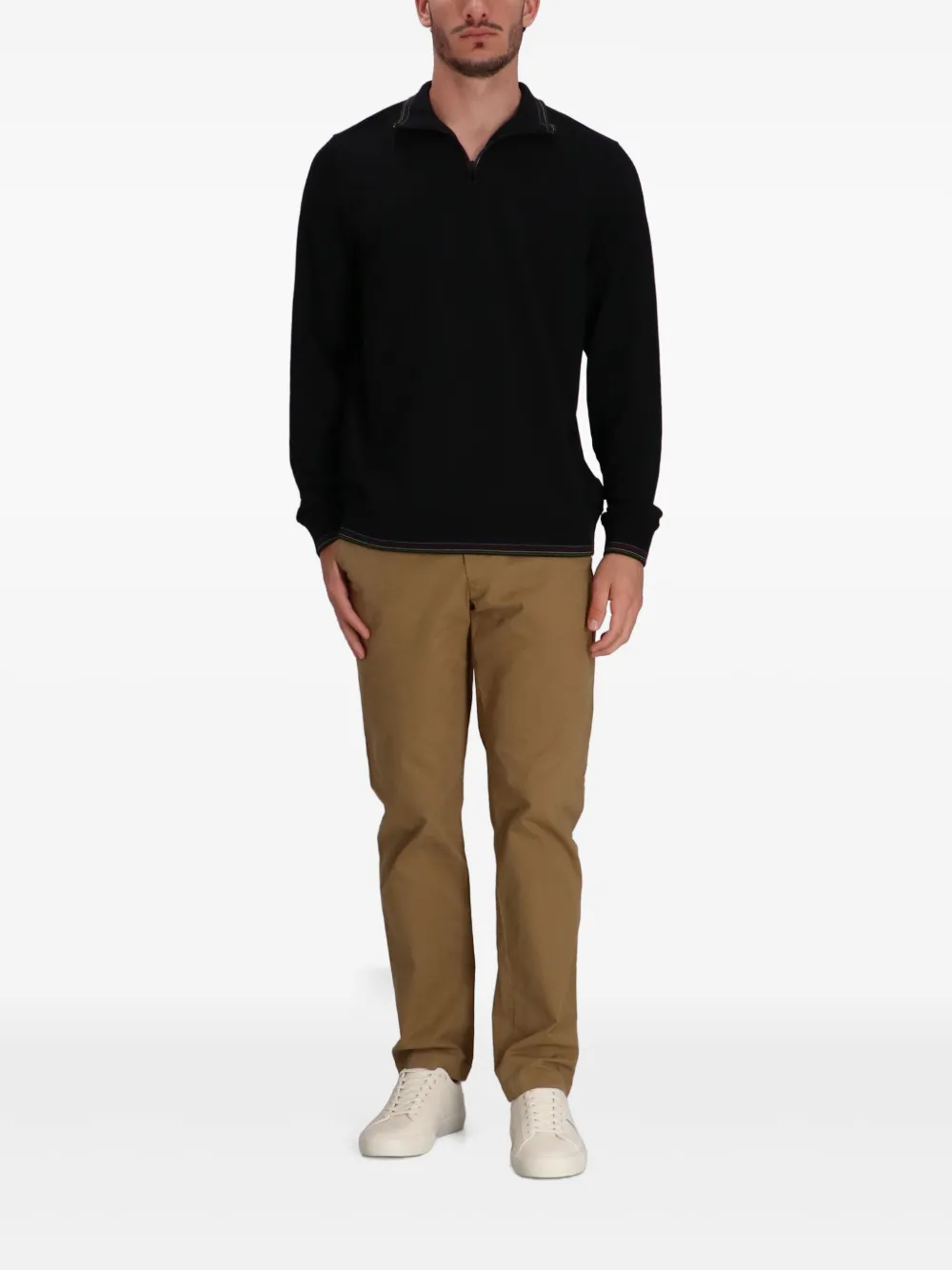 PS Paul Smith Jersey sweater - Zwart