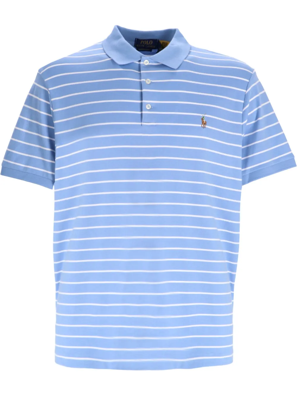 Polo Ralph Lauren Polo in cotone con ricamo logo - Blu
