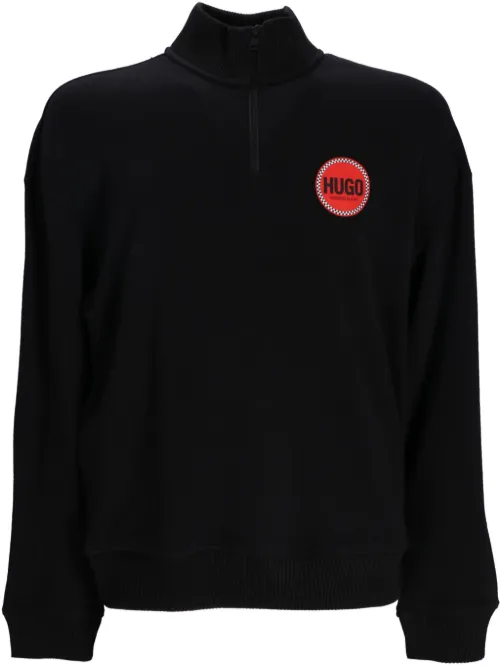 HUGO sweat à logo imprimé - Noir - HUGO - Modalova