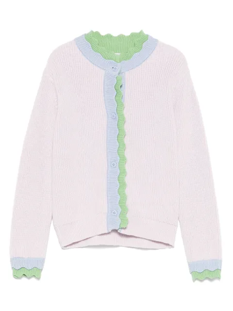 Stella McCartney Kids scallop-edge cardigan