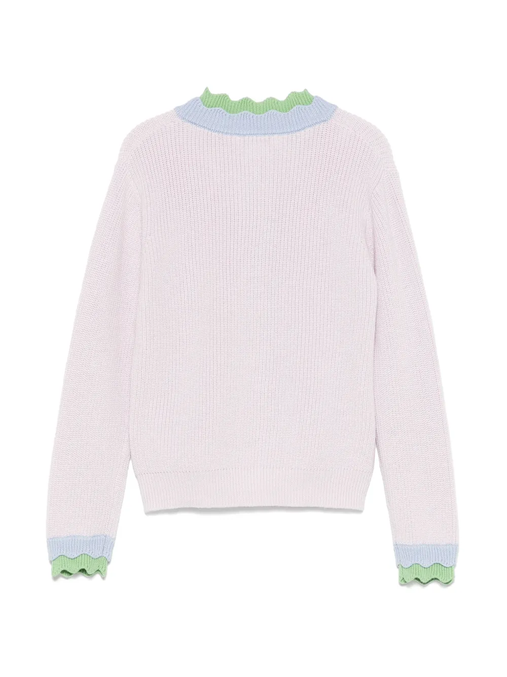 Stella McCartney Kids Vest met gewelfde afwerking Paars
