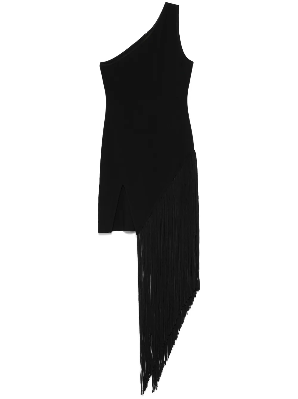 David Koma fringed mini dress | Black | Image 1