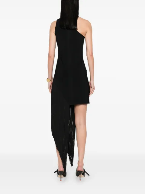 David Koma fringed mini dress RE25DKKN07D - 3