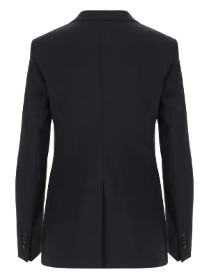 ジャケット TAGLIATORE Women Outer J PARIGI10B 340159 096 822 Black Tagliatore Leather Blazer | Black | FARFETCH