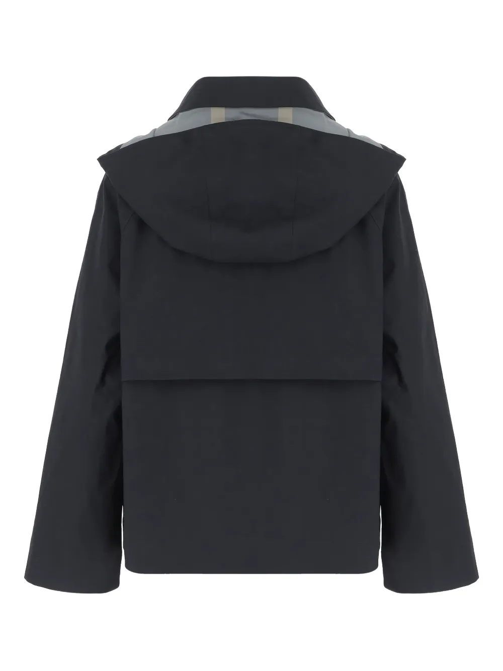 Yves Salomon hooded jacket - Blauw