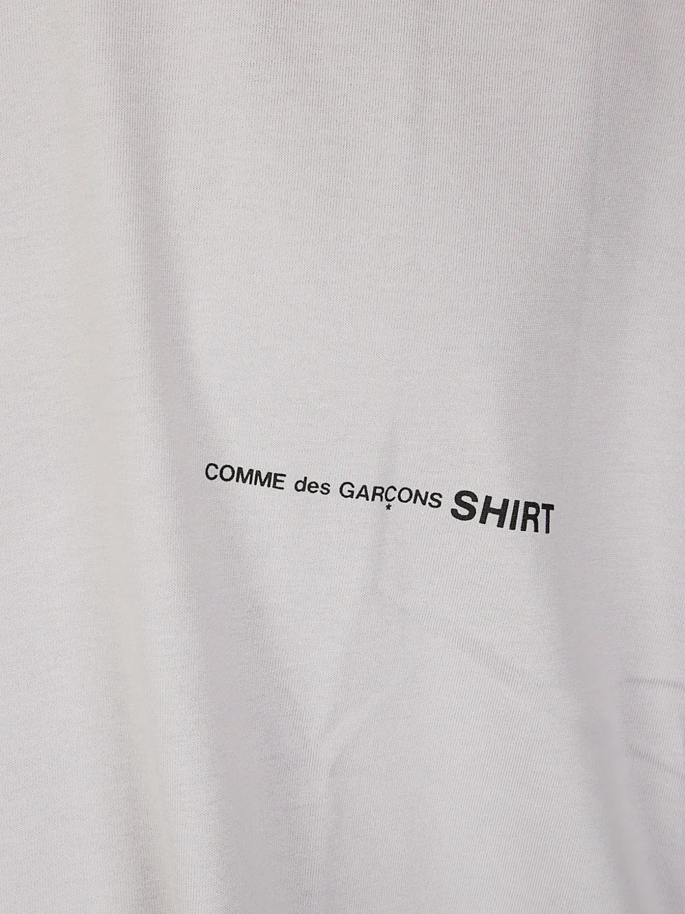 Comme Des Garçons Shirt Katoenen T-shirt Grijs