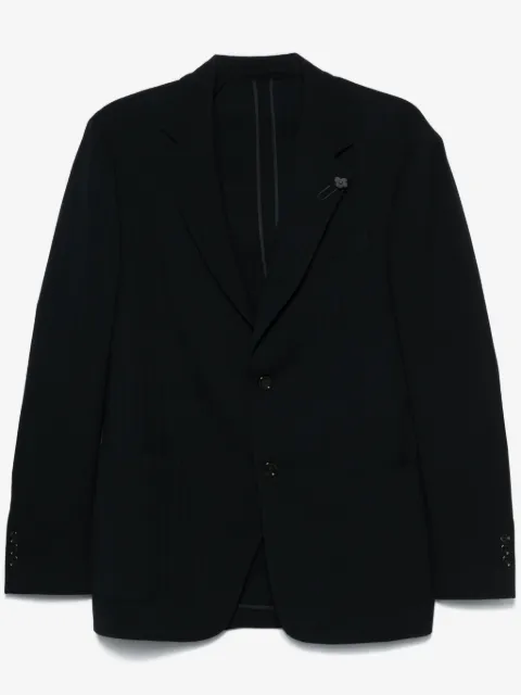 Lardini herringbone-pattern blazer 