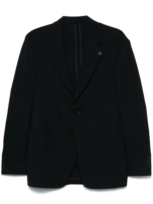 Blazer en cachemire à chevrons - Lardini - Modalova