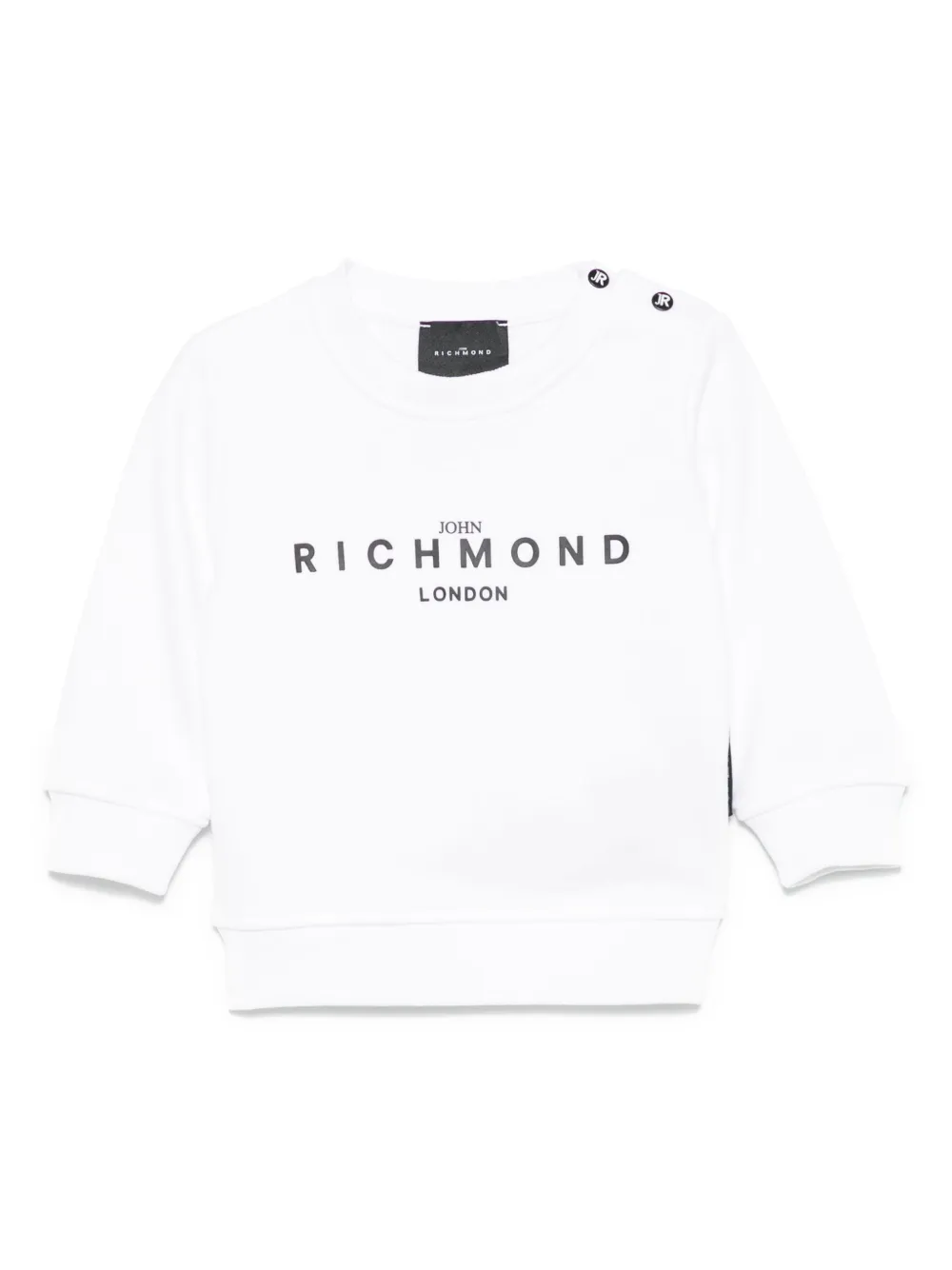 John Richmond Junior Sweater met logo Wit