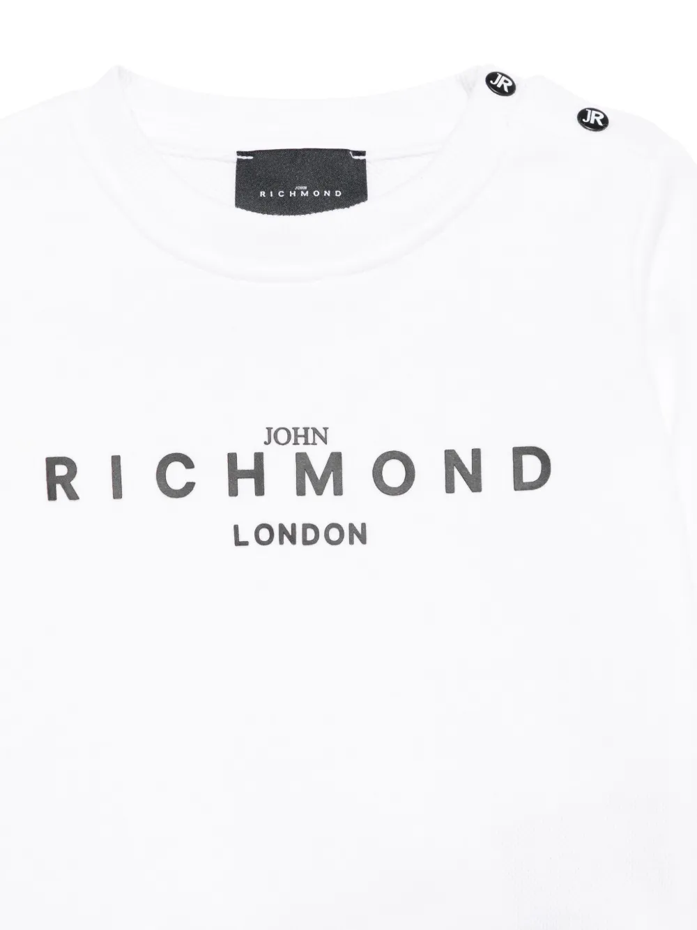 John Richmond Junior Sweater met logo Wit