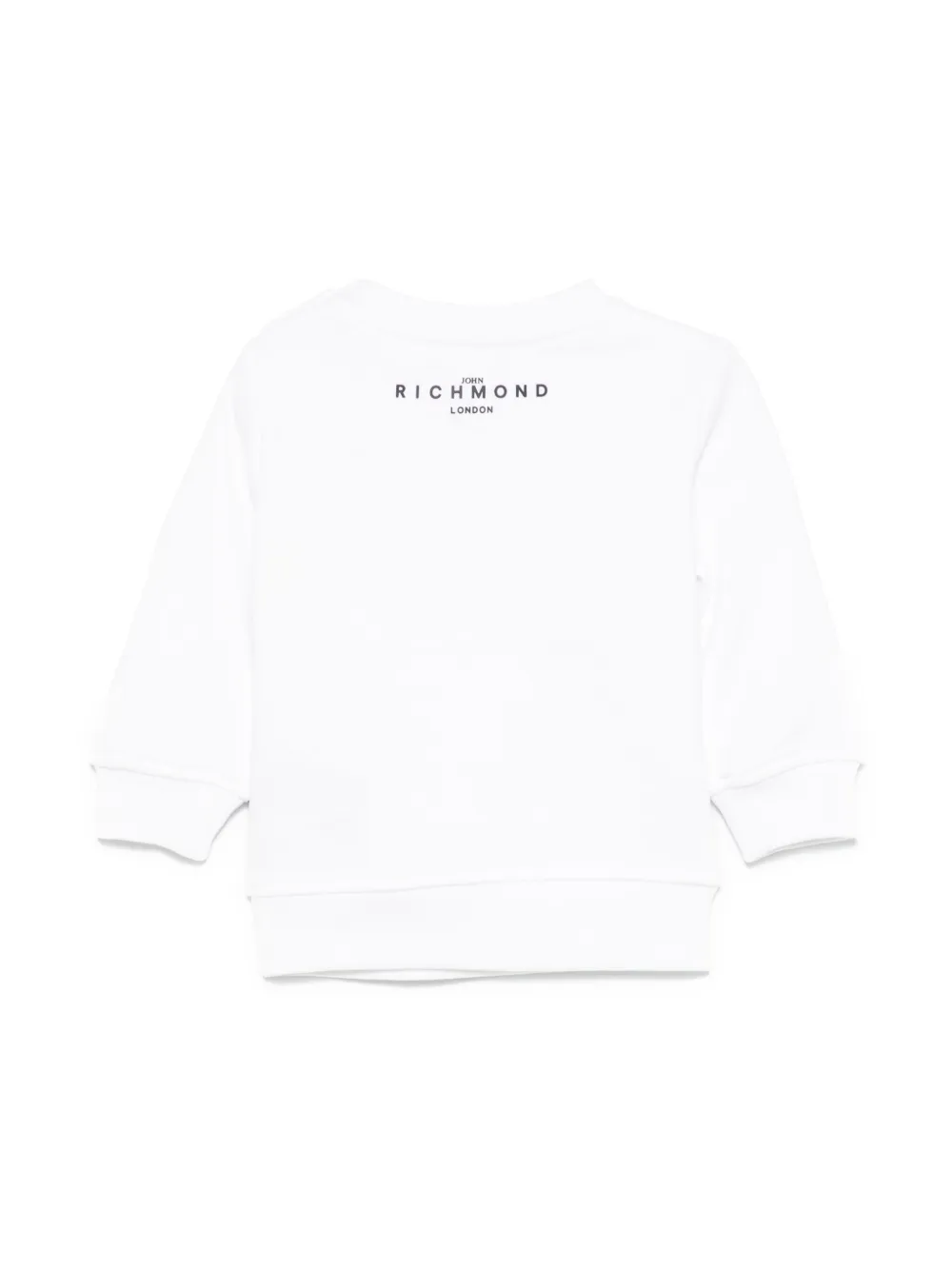 John Richmond Junior logo sweater - Wit