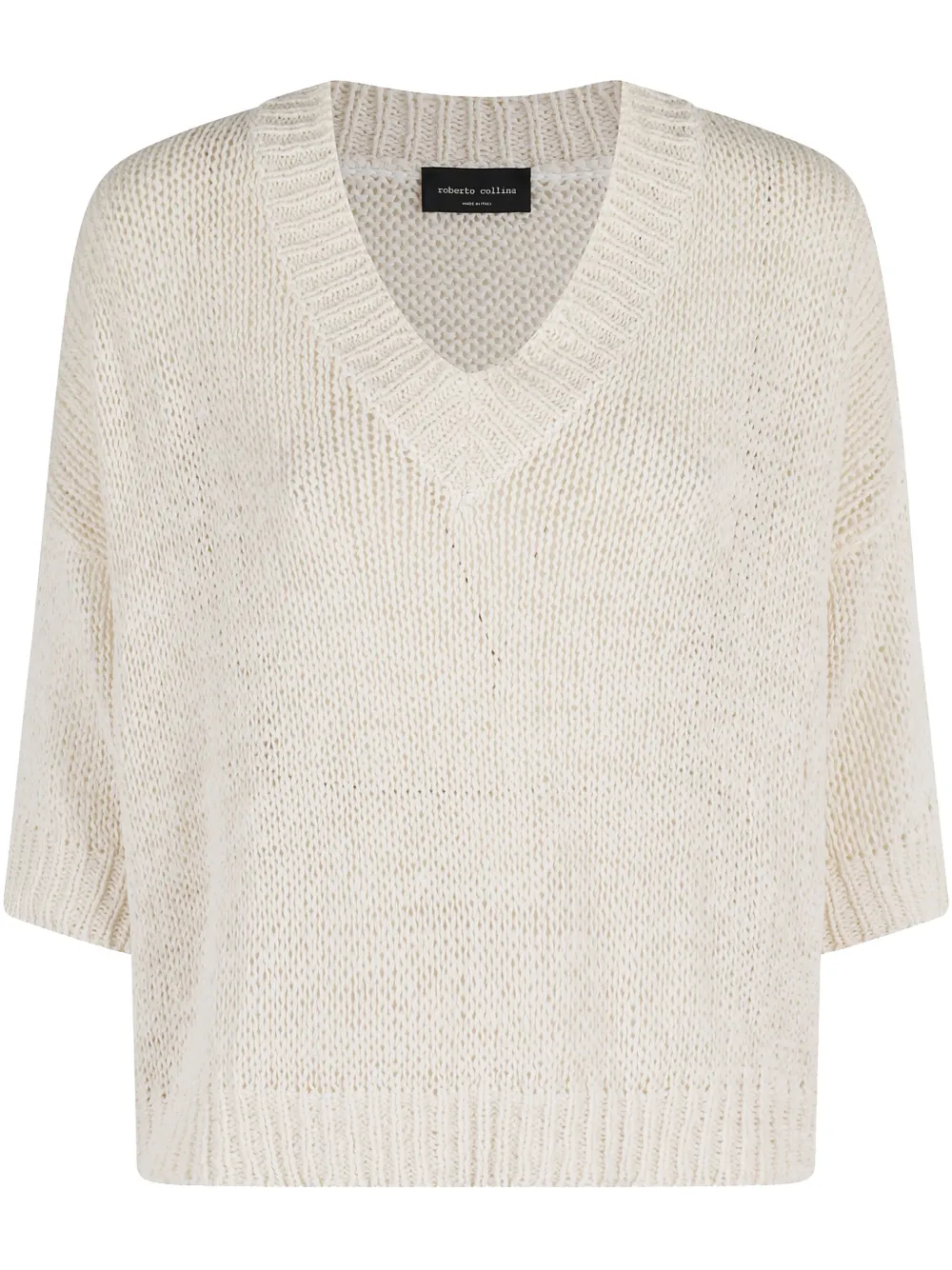 Roberto Collina knitted top | Neutrals | Image 1