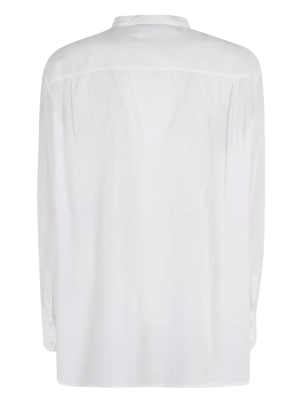 Soeur Blouse met geplooid vlak - Wit