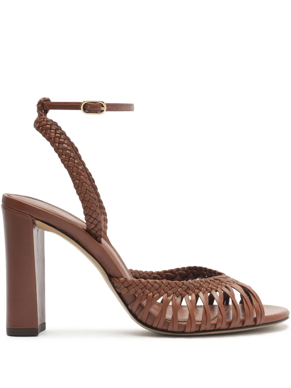 Alexandre Birman 90 mm Agatha sandalen Bruin