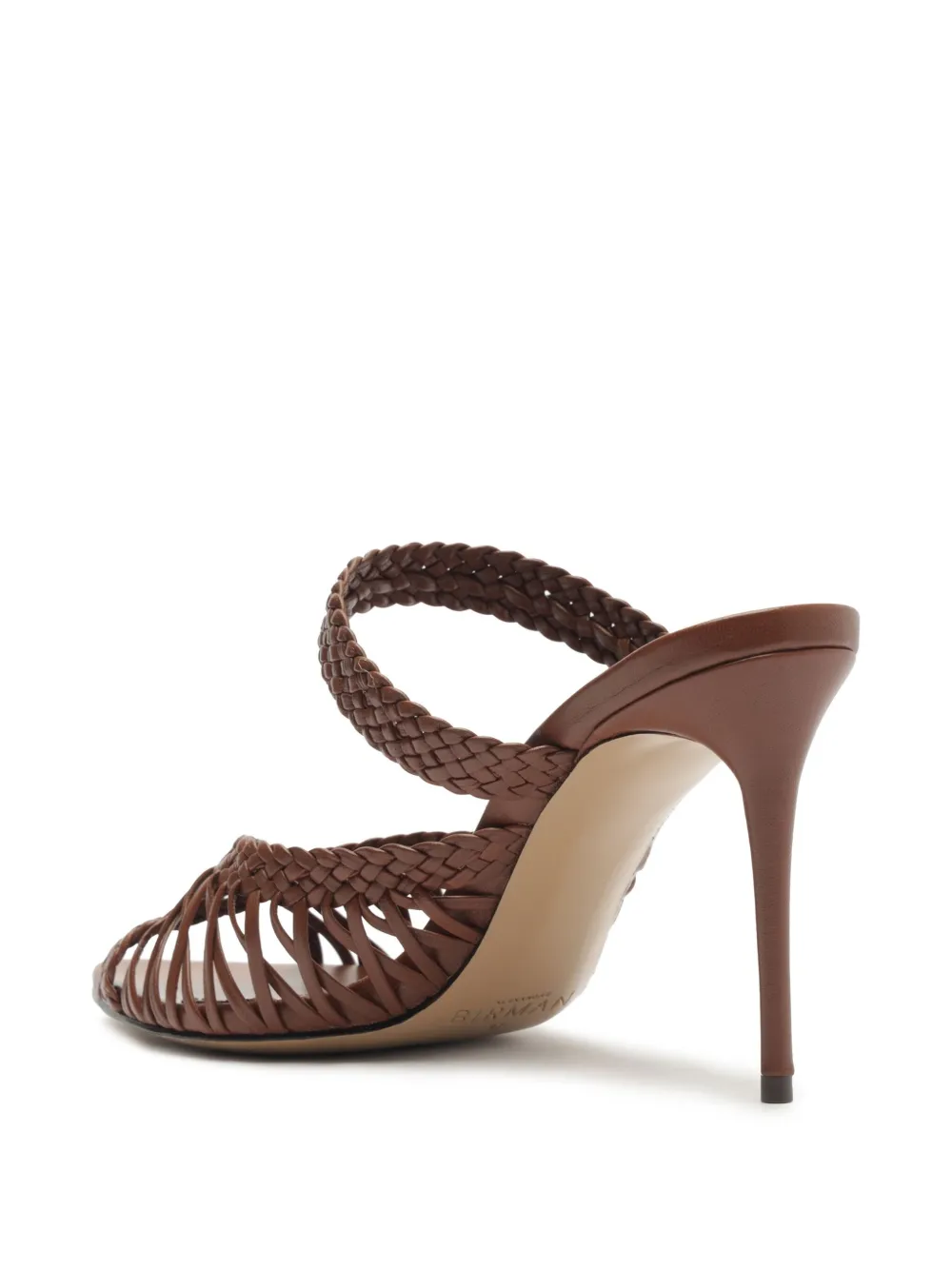 Alexandre Birman 85 mm Agatha sandalen Bruin