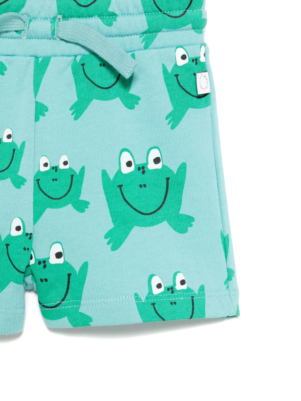 Stella McCartney Kids Zwembroek met kikkerprint Blauw