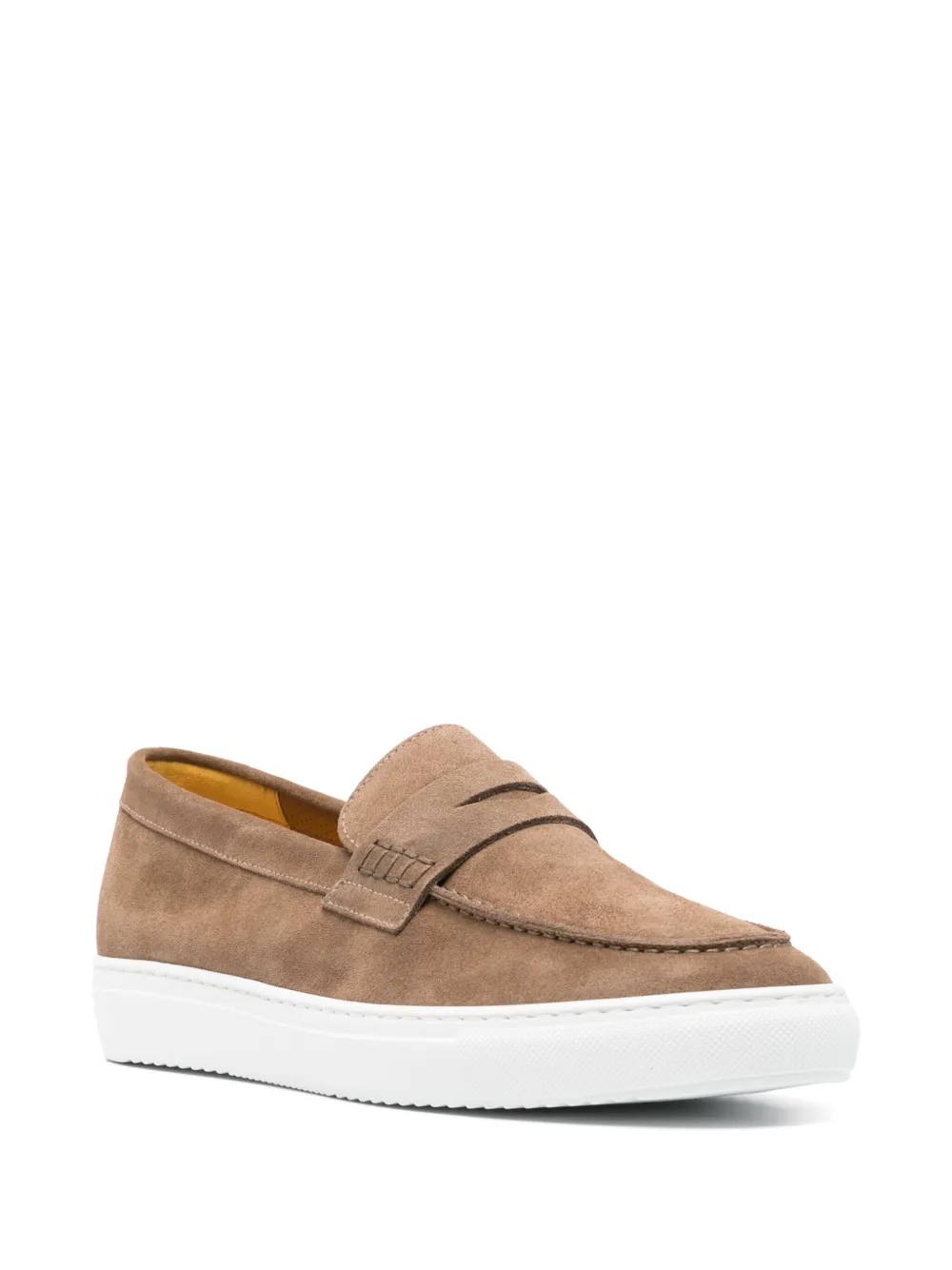 Doucal's suede loafers - Bruin