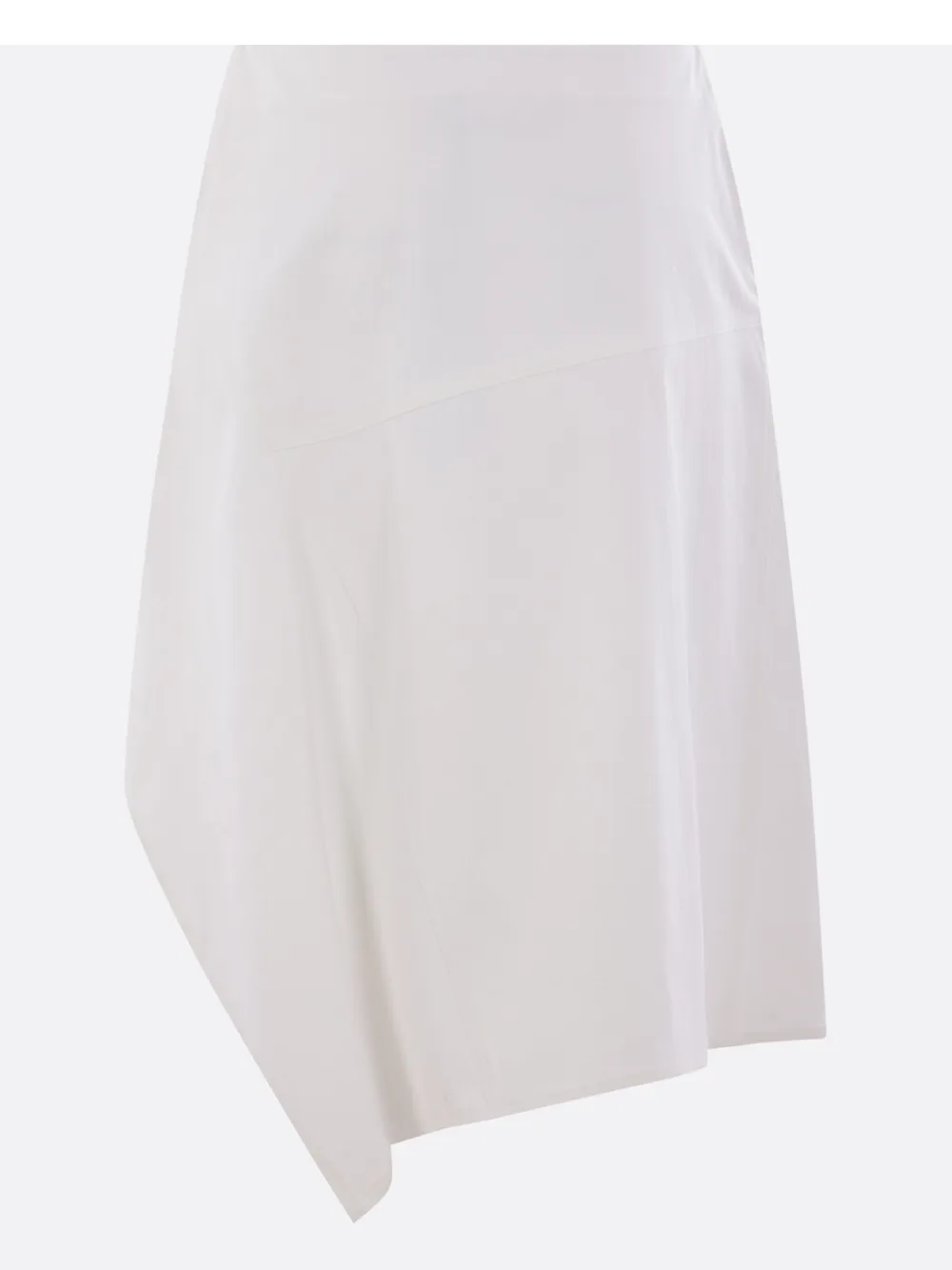 Plan C asymmetric skirt - Wit