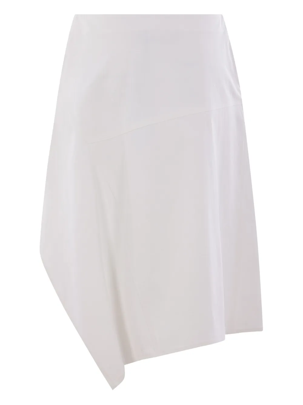 Plan C asymmetric skirt - Wit